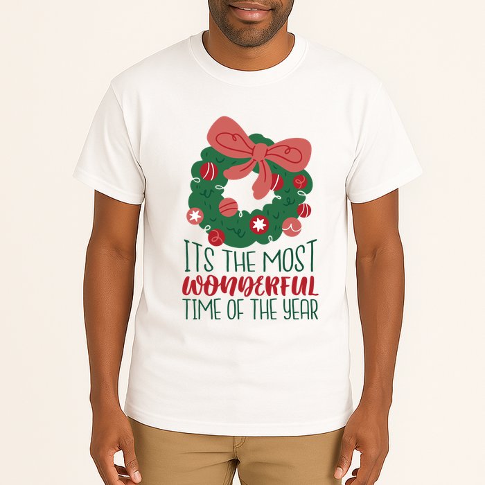 It's The Most Wonderful Time Of The Year Christmas Holiday Tall T-Shirt