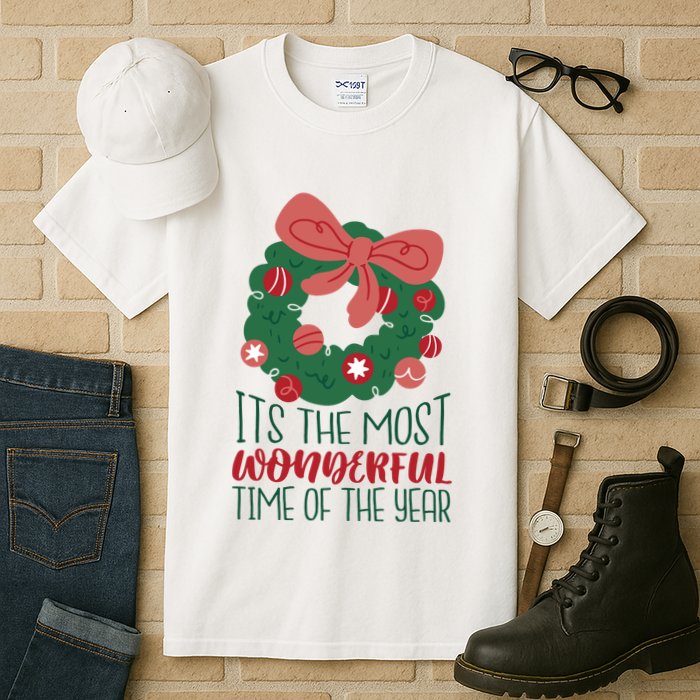 It's The Most Wonderful Time Of The Year Christmas Holiday Tall T-Shirt