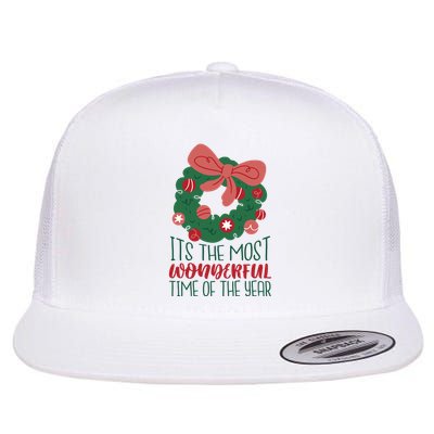 It's The Most Wonderful Time Of The Year Christmas Holiday Flatbill Hat