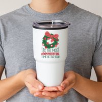 It's The Most Wonderful Time Of The Year Christmas Holiday Tumbler