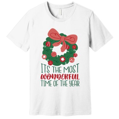 It's The Most Wonderful Time Of The Year Christmas Holiday Premium T-Shirt