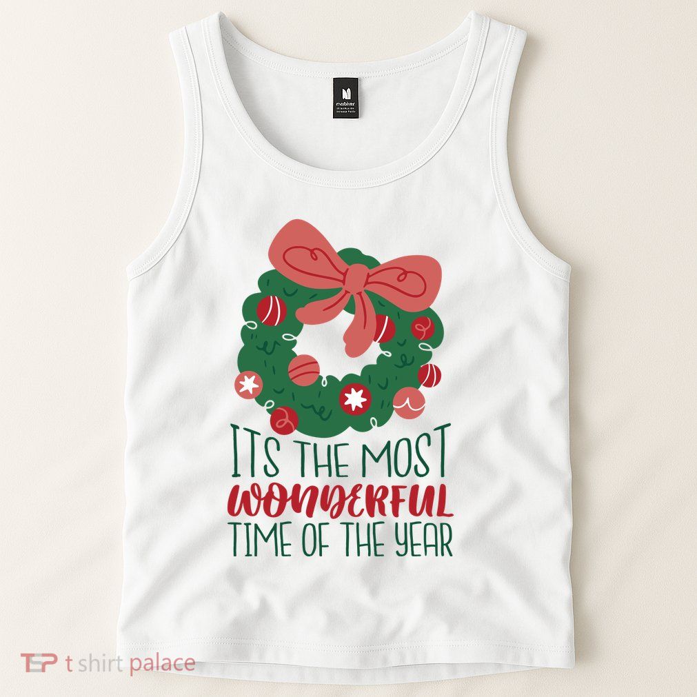 It's The Most Wonderful Time Of The Year Christmas Holiday Tank Top