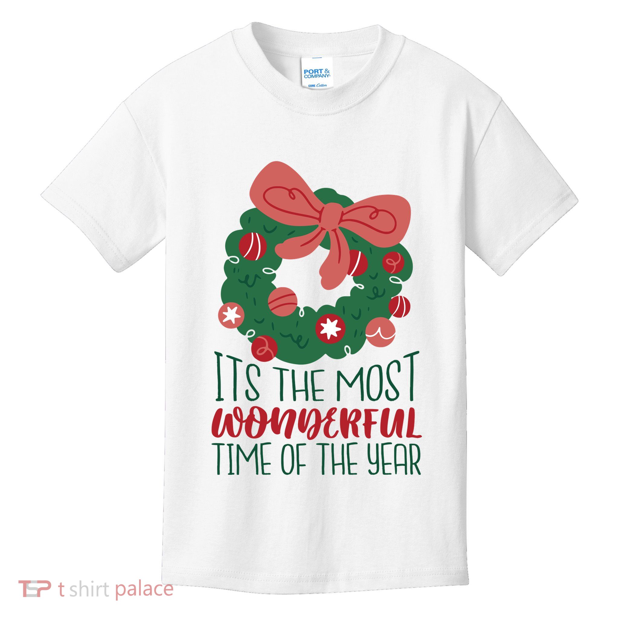 It's The Most Wonderful Time Of The Year Christmas Holiday Kids T-Shirt