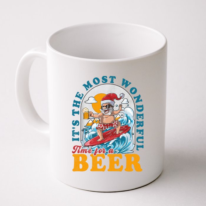 Its The Most Wonderful Time For Santa Christmas In July Coffee Mug