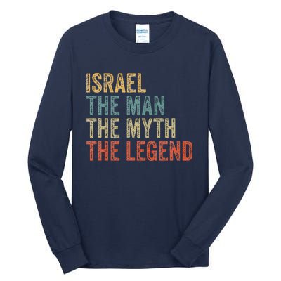 Israel The Man The Myth The Legend Tall Long Sleeve T-Shirt