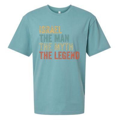 Israel The Man The Myth The Legend Sueded Cloud Jersey T-Shirt