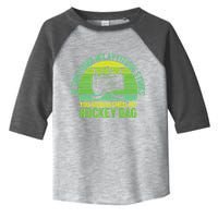 If Think My Attitude Stinks You Should Smell My Hockey Bag Toddler Fine Jersey T-Shirt