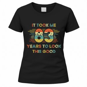 It Took Me 83 Years To Look This Good 83rd Birthday Retro Women's T-Shirt