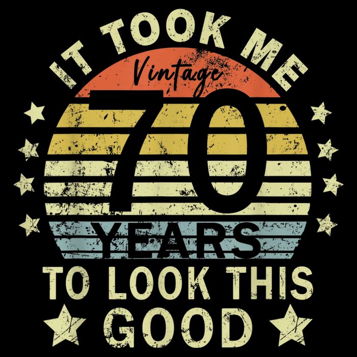 It took me 70 years to look this good 70th Birthday vintage Visor
