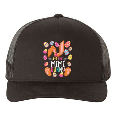 I'm The Mimi Bunny Easter Funny Easter Mother's Day Yupoong Adult 5-Panel Trucker Hat