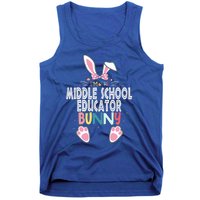 I'm The Middle School Educator Bunny Easter Day Rabbit Great Gift Tank Top