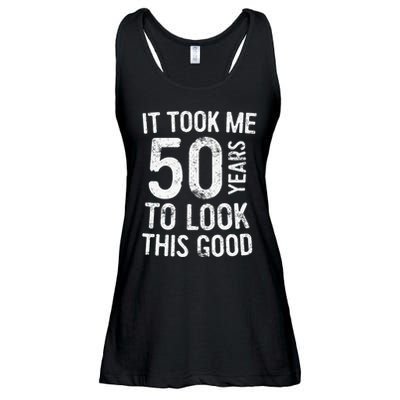 It Took Me 50 Years To Look This Good Ladies Essential Flowy Tank