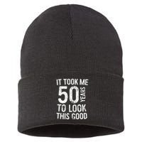 It Took Me 50 Years To Look This Good Sustainable Knit Beanie