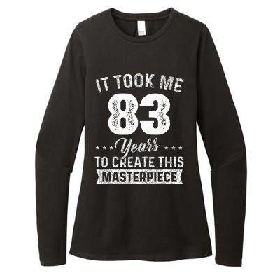 It Took Me 83 Years Masterpiece 83rd Birthday 83 Years Old Womens CVC Long Sleeve Shirt