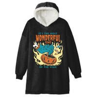 Its The Most Wonderful Time Of The Year Funny Halloween Hooded Wearable Blanket