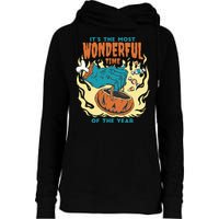 Its The Most Wonderful Time Of The Year Funny Halloween Womens Funnel Neck Pullover Hood