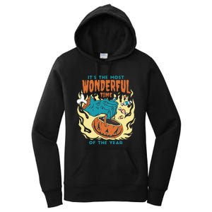 Its The Most Wonderful Time Of The Year Funny Halloween Women's Pullover Hoodie