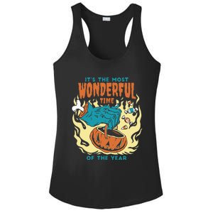 Its The Most Wonderful Time Of The Year Funny Halloween Ladies PosiCharge Competitor Racerback Tank