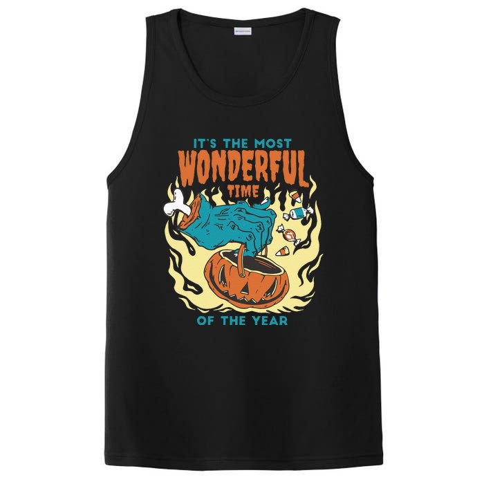 Its The Most Wonderful Time Of The Year Funny Halloween PosiCharge Competitor Tank