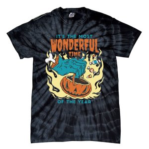 Its The Most Wonderful Time Of The Year Funny Halloween Tie-Dye T-Shirt