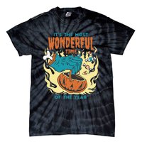 Its The Most Wonderful Time Of The Year Funny Halloween Tie-Dye T-Shirt