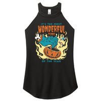 Its The Most Wonderful Time Of The Year Funny Halloween Women's Perfect Tri Rocker Tank