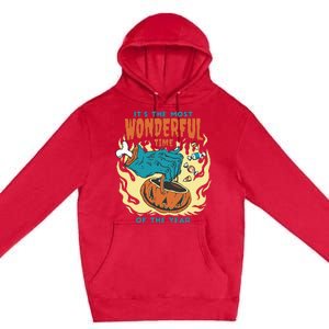 Its The Most Wonderful Time Of The Year Funny Halloween Premium Pullover Hoodie