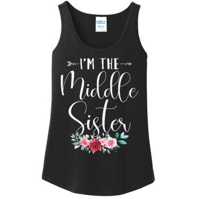 I'm The Middle Sister I'm The Middle Sister Ladies Essential Tank