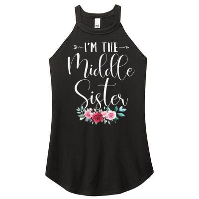 I'm The Middle Sister I'm The Middle Sister Women’s Perfect Tri Rocker Tank