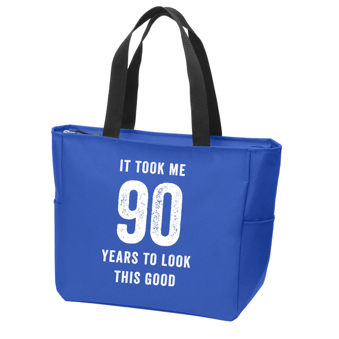 It Took Me 90 Years To Look This Good Awesome 90Th Birthday Gift Zip Tote Bag