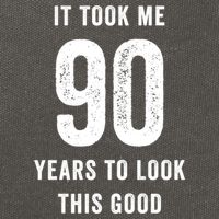 It Took Me 90 Years To Look This Good Awesome 90Th Birthday Gift Cotton Canvas Backpack