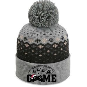 It’S The Most Wonderful Time For A Game Christmas The Baniff Cuffed Pom Beanie