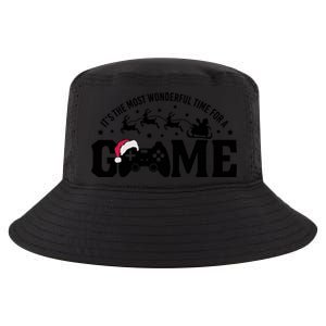 It’S The Most Wonderful Time For A Game Christmas Cool Comfort Performance Bucket Hat