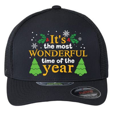 Its The Most Wonderful Time Of The Year Flexfit Unipanel Trucker Cap