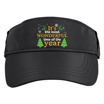 Its The Most Wonderful Time Of The Year Adult Drive Performance Visor