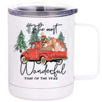 Its The Most Wonderful Time Of Year Sweatee Christmas 12 oz Stainless Steel Tumbler Cup