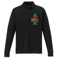 IM The Middle Elf Matching Family Christmas Performance Long Sleeve Polo