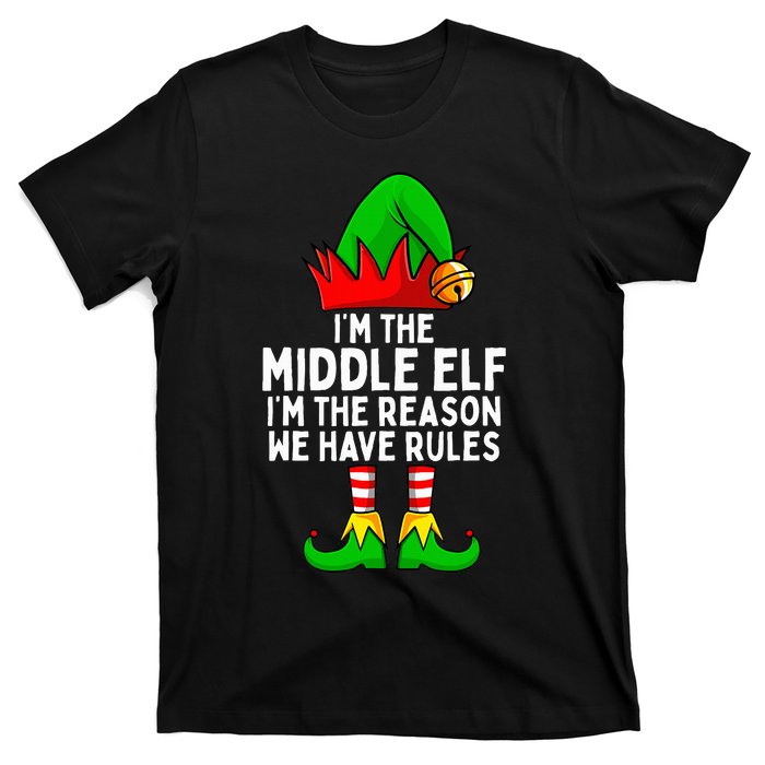 IM The Middle Elf Matching Family Christmas T-Shirt