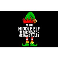 IM The Middle Elf Matching Family Christmas Bumper Sticker