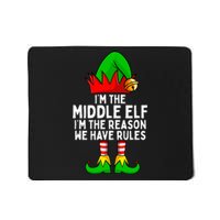 IM The Middle Elf Matching Family Christmas Mousepad