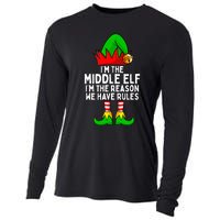 IM The Middle Elf Matching Family Christmas Cooling Performance Long Sleeve Crew