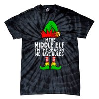 IM The Middle Elf Matching Family Christmas Tie-Dye T-Shirt