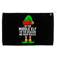 IM The Middle Elf Matching Family Christmas Grommeted Golf Towel