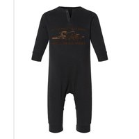 If The Moistures Right WeLl Go All Night Gift Infant Fleece One Piece