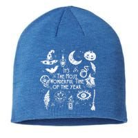 ItS The Most Wonderful Time Of The Year Halloween Trendy Funny Gift Sustainable Beanie