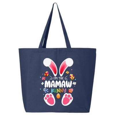 I'm The Mamaw Bunny Matching Family Happy Easter Day 25L Jumbo Tote