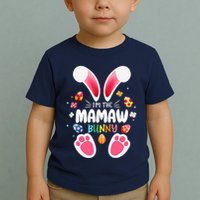 I'm The Mamaw Bunny Matching Family Happy Easter Day Toddler T-Shirt