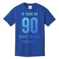 It Took Me 90 Years To Look This Good Awesome 90Th Birthday Gift Kids T-Shirt