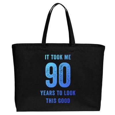 It Took Me 90 Years To Look This Good Awesome 90Th Birthday Gift Cotton Canvas Jumbo Tote