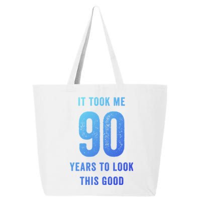 It Took Me 90 Years To Look This Good Awesome 90Th Birthday Gift 25L Jumbo Tote